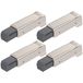 Blum 973A0500.01x4 973A Blumotion rechte arm volledige overlay scharnier voor deuren, nikkel afwerking (Pack van 4)
