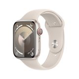 Apple Watch Series 9 45mm GPS + Cellular - Beige Aluminium Case with Beige Sport Band - M/L