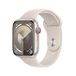 Apple Watch Series 9 45mm GPS + Cellular - Beige Aluminium Case with Beige Sport Band - M/L