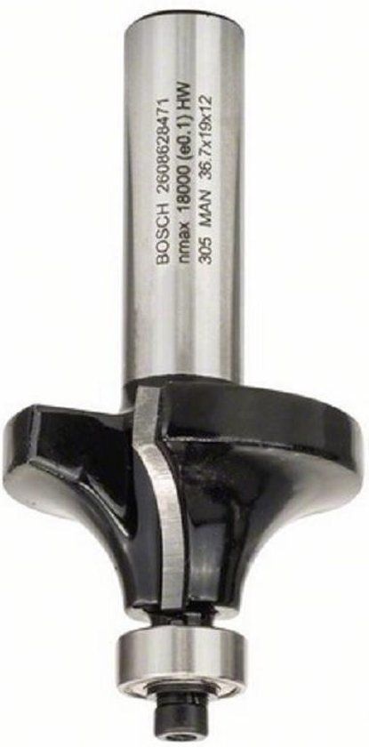 Bosch Afrondprofielfrees 8 mm, R1 3 mm, L 10,5 mm, G 53 mm - 2608628344