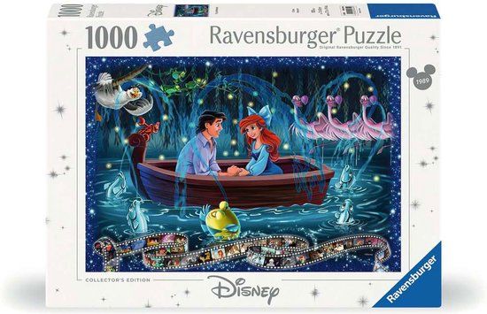 Ravensburger Ariëlle Puzzel 1000 Stukjes - Disney Puzzel voor Volwassenen en Kinderen vanaf 14 Jaar