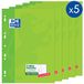 Oxford 100105678 kopieerpapier, A4, kleine ruiten, 5 x 5, 5 stuks