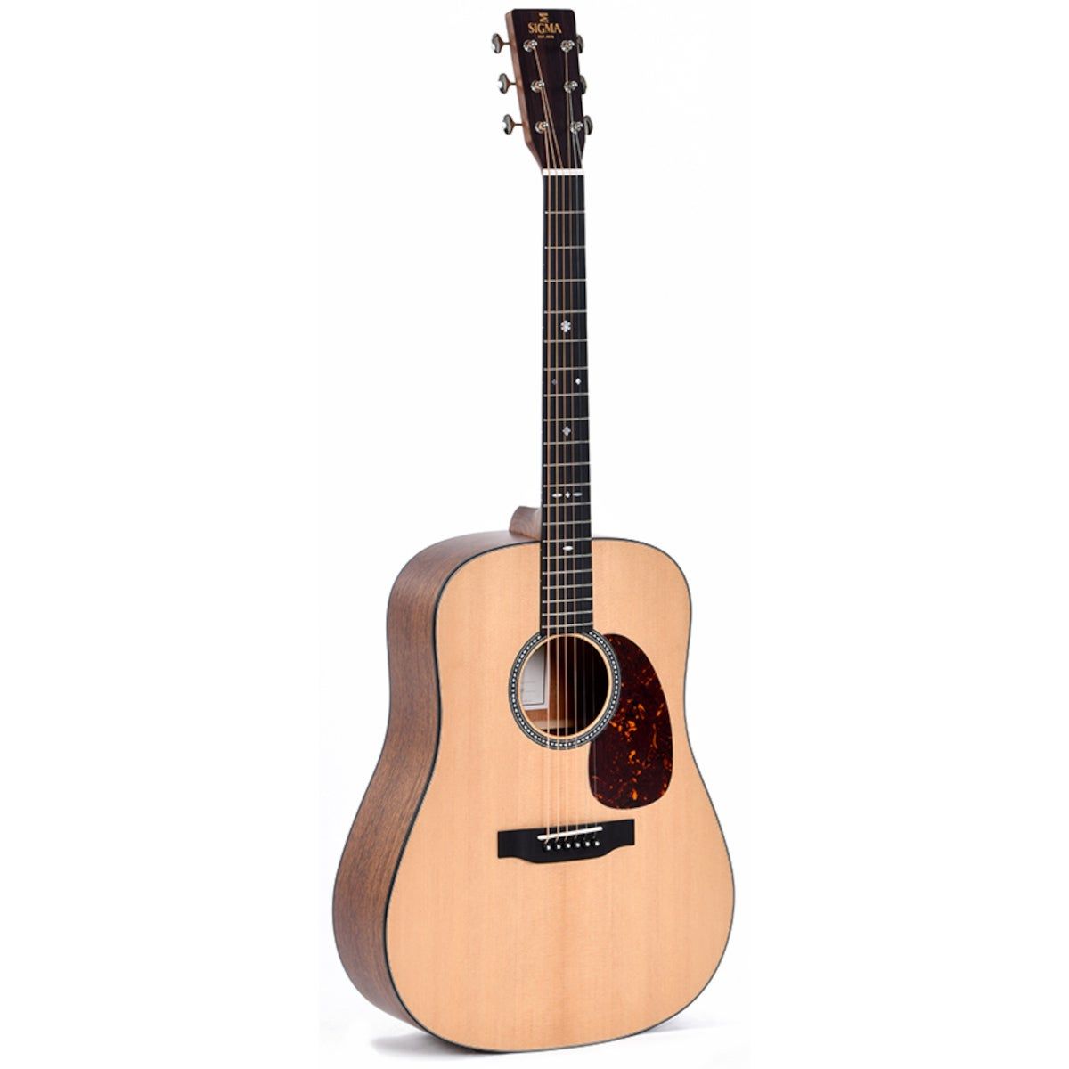 Sigma Guitars SDM-10E - Electro-Acoustic Western Guitar with Softshell Case