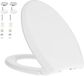 Toiletbril met Soft Close, toiletbril universeel met antibacteriële werking (V-vormig)