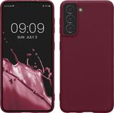 kwmobile telefoonhoesje geschikt voor Samsung Galaxy S21 - Back cover in bordeaux-violet