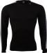 Helly Hansen Dry Stripe Sportshirt - Maat L - Mannen - Zwart/Wit