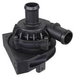 METZGER Pompe à eau additionnelle pour le système de refroidissement, électrique, 12V, adapté entre autres pour SEAT LEON