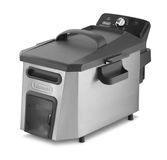 De'Longhi F 44510 CZ - Frituurpan - 3L - 3200W - Zwart/RVS