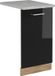 Vicco R-Line Vaatwasserfrontpaneel – 45 cm, WB Marmer Zwart hoogglans