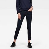 G-Star Arc 3D Mid Waist Skinny Jeans Zwart - Vrouw - 27/34