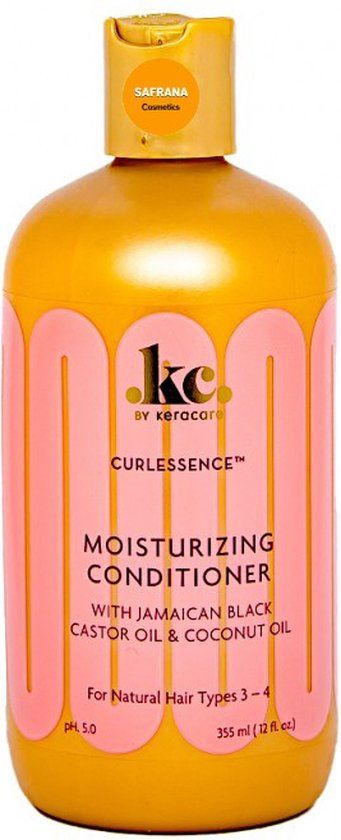 KeraCare Curlessence Moisturizing Conditioner 355ml - Deep Conditioner for Curly & Coily Hair - Sulfate-Free, Paraben-Free