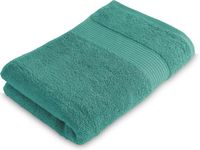 Douchehanddoek, 70 x 130 cm, 100% katoen, 450 g/m², lagunegroen
