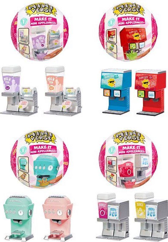 Miniverse Make It Mini Appliances - Verrassingsitem - Knutselen - DIY - Hobbypakket - Knutselpakket