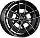 GMP ENERGIA 8.5x21 pouce 5x112 ET 30 Noir Diamant