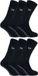 THMO Pantoufles en polaire pour hommes - Lot de 6 chaussettes antidérapantes