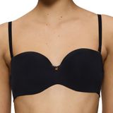 Triumph Body Make-up Essent Wdp beha met afneembare bandjes voor dames (1 stuk), zwart., 90C