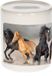 Bellatio Decorations Shoppartners Bv Dieren paard foto spaarpot 9 cm jongens en meisjes - Cadeau spaarpotten paarden liefhebber