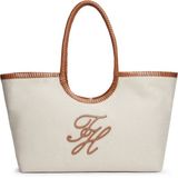 Tommy Hilfiger Shopper Linnen Unisex Volwassenen Lente/Zomer