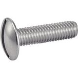 Vis à tête plate large - inox A2 Vis à tête plate large M8 x 40 mm - Inox A2 40 mm DIN 934 Corps de boulon NF E 25129 Tête plate, tête la
