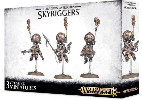 Games Workshop Age of Sigmar Duardin Kharadron Overlords: Endrinriggers/Skywardens - Plastic