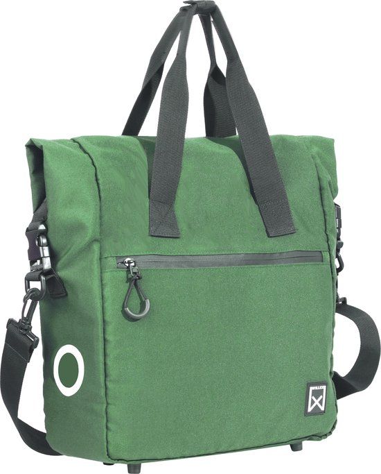Willex Multitas Lite 16L - Enkele Fietstas - Groen