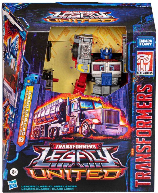 Hasbro Transformers Generations Legacy United Leader Class G2 Universe Laser Optimus Prime 19 cm Actiefiguur