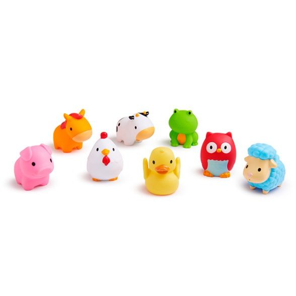 MUNCHKIN Farm Bath Squirts - Badspeelgoed - Unisex - Vanaf 9 Maanden