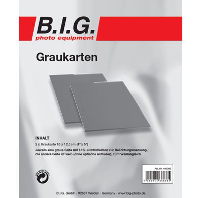 B.I.G. 486006 Kleurenkaarten grijs