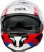 O'NEAL Challenger EXO V.25 Integraalhelm - Wit/Rood/Blauw - Maat S