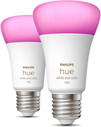 Philips by Signify A60 - E27 slimme lamp - 1100 (2-pack)