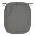 Classic Accessories Montlake Water-Resistant 25 x 27 x 5 Inch Rectangle Outdoor Seat Cushion Slip Cover, Patio Furniture Chair Cushion Cover, Light Charcoal Grey
