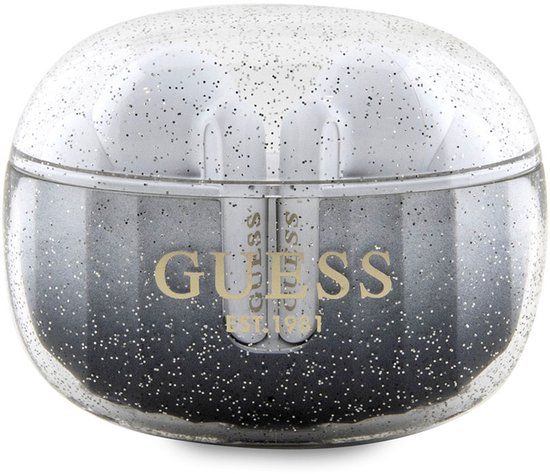Guess Glitter Gradient TWS Bluetooth In-Ear Oordopjes - Zwart