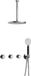Hotbath Cobber - CB7067 - Inbouw Regendoucheset - Chroom