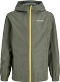 JACK&JONES JJEFLYNN RAIN JACKET SN JNR Jongens Regenjas Maat 164 Polyester Dusty Olive