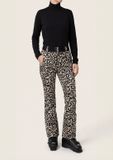 Emski - Panter Skibroek Dames Softshell Wintersportbroek Panterprint
