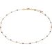 Sloya Elyssa Collier en pierres Lapis-lazuli femme