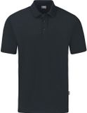 Jako Organic Polo Stretch Heren - Antraciet | Maat: S