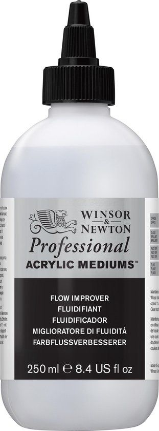 Winsor & Newton Professional Acrylic Medium 250ml Flow Improver