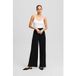 Karl Lagerfeld Orchid Embroidery Sweatpants Black