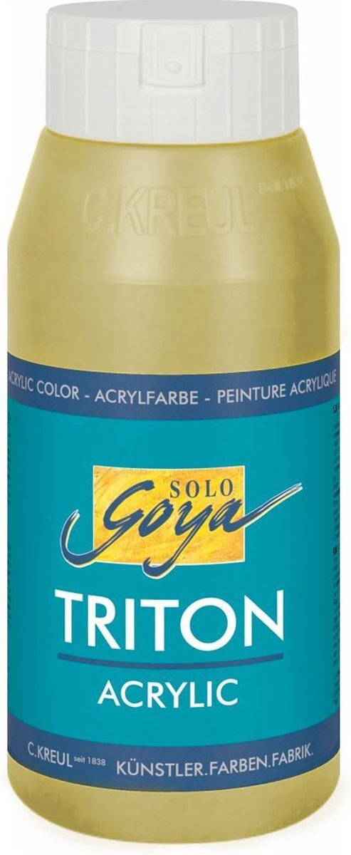 Kreul TRITON - Gouden Acrylverf – 750ml