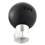 RAM Mount Ball Adapter with 1/4\" - 20\" Female Threaded Hole and Hex Post