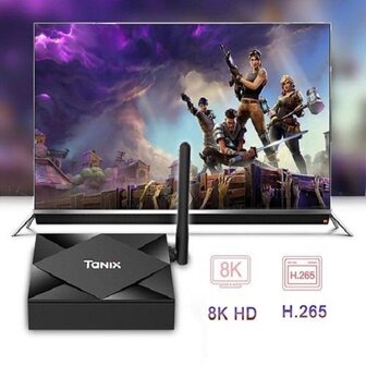Tanix TX6S Android TV Box - Android 10 - 8GB - 4K - IPTV - Kodi - 2023 Model