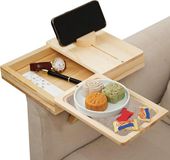 OEM Kivora B.V. Houten bankarmleuningplateau met telefoonhouder
