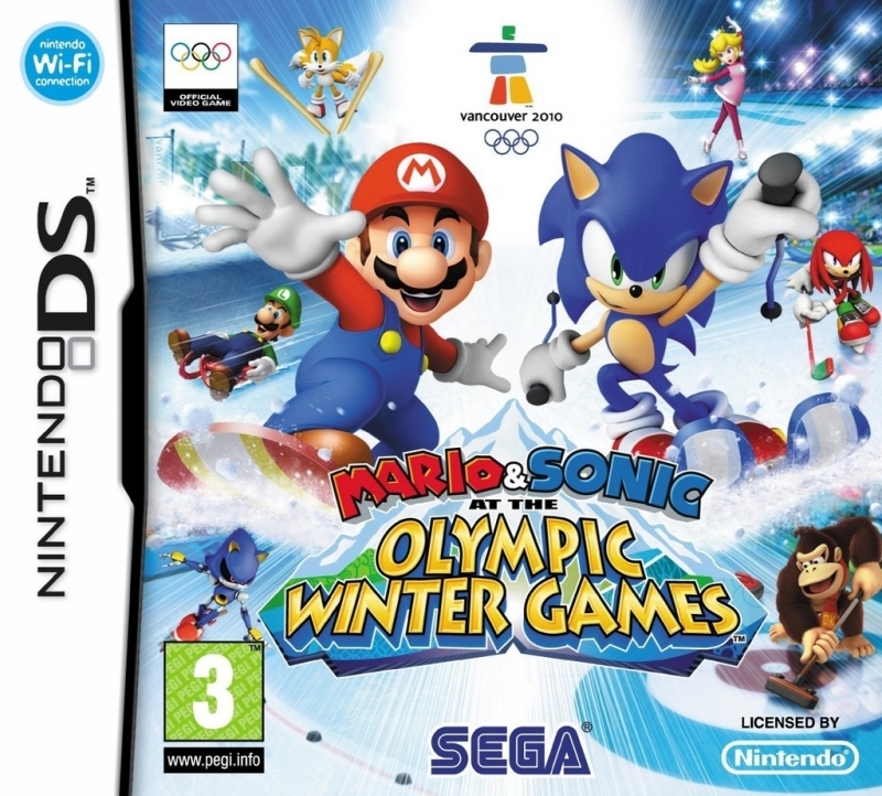 Sega Mario and Sonic op de Olympische Winterspelen Nintendo DS
