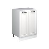 Vicco Uitbreidingskast Rion, Wit Landhuis/Wit, 60 x 46 cm zonder schuine kant met 2 deuren