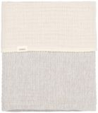 Koeka wiegdeken Rivoli stone 75x100 cm Katoen Grijs