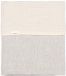 Koeka wiegdeken Rivoli stone 75x100 cm Katoen Grijs