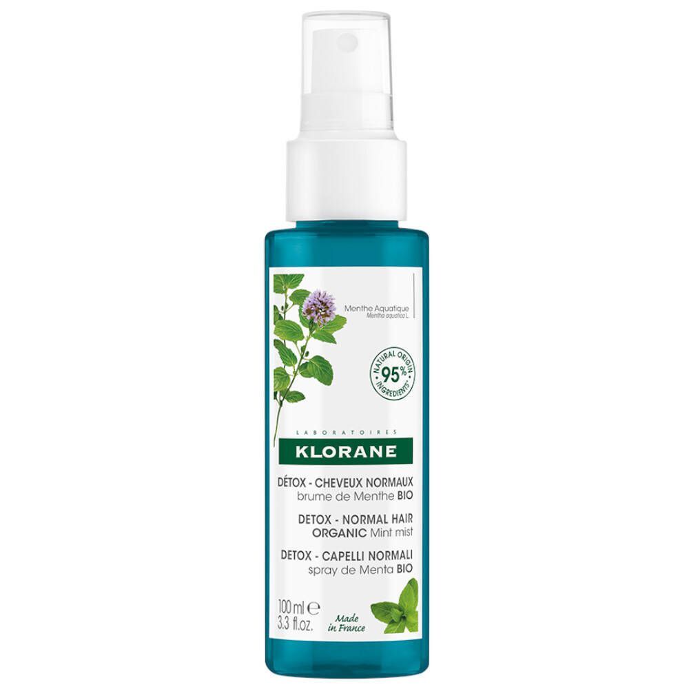 Klorane Haar Anti-Pollution Brume Purifiante à la Menthe