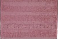 Cawö CAWÖ Noblesse Uni Badhanddoek - Rosé - 80x160