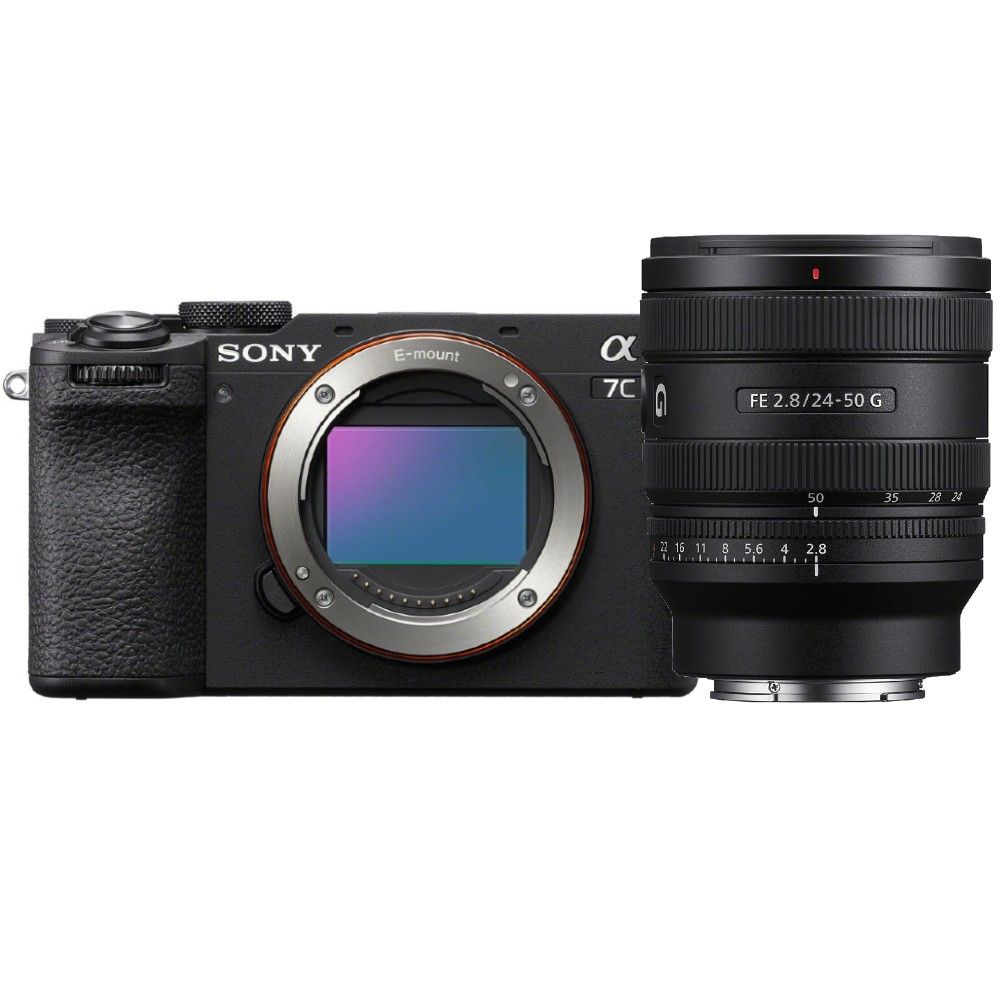 Sony Alpha 7C II Zwart + 24-50mm F/2.8 G Lens